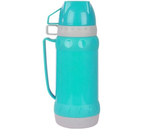 MALLONY Термос в пластиковом корпусе со стеклянной колбой ACQUA, 1,0 л (2 чашки) (008239)