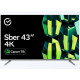 SBER SDX 43U4014S SMART TV безрамочный