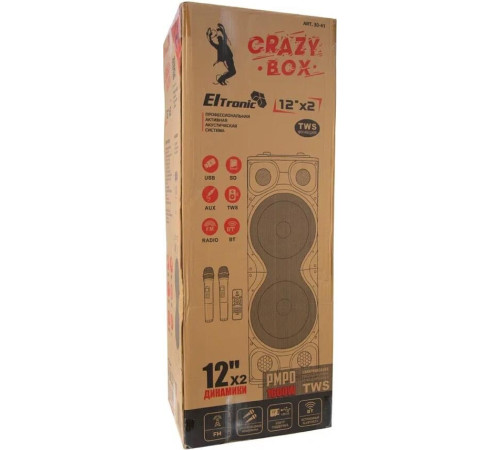 ELTRONIC (30-41) CRAZY BOX колонка - 12