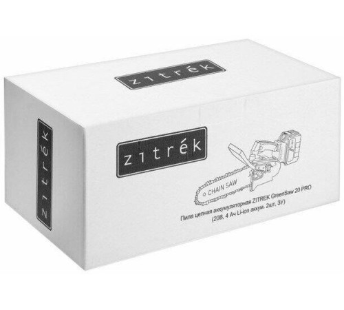 ZITREK GreenSaw 20 PRO (20В, 4 Ач Li-ion аккум. 2шт, ЗУ) 082-1852