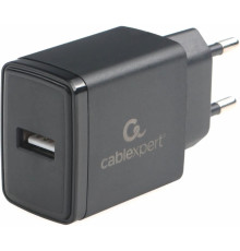 CABLEXPERT (22210) ЗУ10.5Вт, 2.1А, 1хUSB, чёрный, пакет