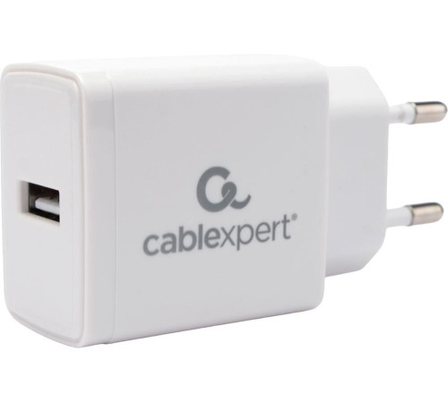 CABLEXPERT (22211) ЗУ5Вт, 1А, 1хUSB, белый, пакет