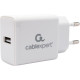 CABLEXPERT (22211) ЗУ5Вт, 1А, 1хUSB, белый, пакет