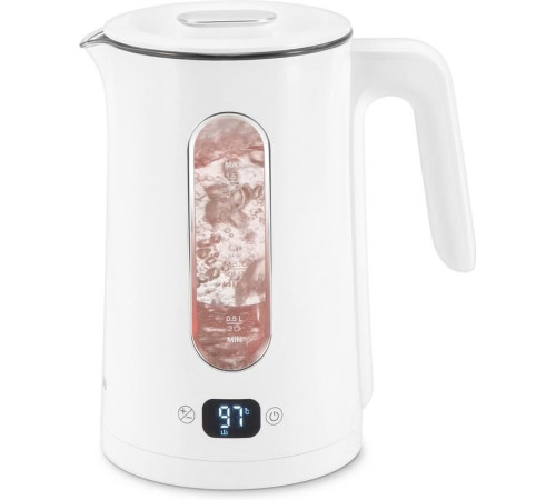 HYUNDAI HYK-G5510 1.5л. 2200Вт белый/прозрачный (стекло)