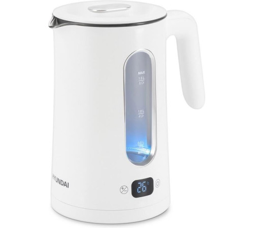 HYUNDAI HYK-G5510 1.5л. 2200Вт белый/прозрачный (стекло)