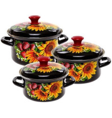 Набор посуды КМЗ Даша-1 эмал цил (3 предмета)