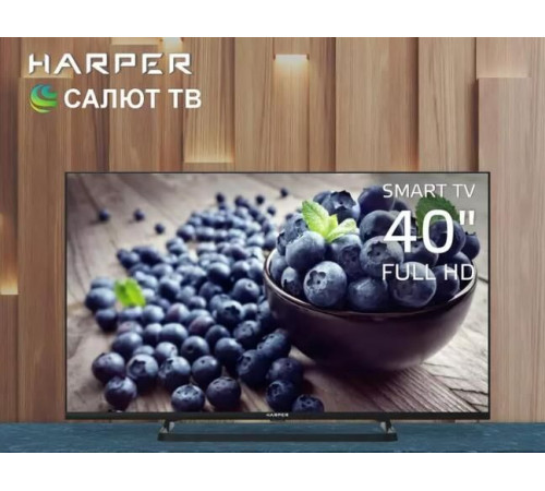 HARPER 40F685TS FHD SMART TV Салют Безрамочный