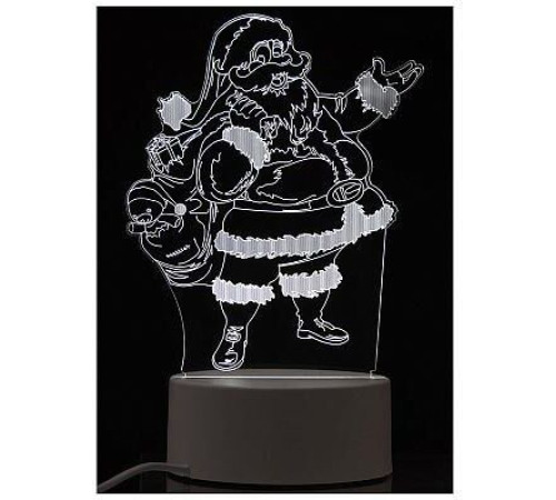 ENERGY Светильник декоративный EN-NL 25 3D дед Мороз (106258)