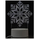 ENERGY Светильник декоративный EN-NL 26 3D снежинка (106257)