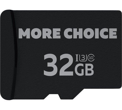 MORE CHOICE (4620202552273) 32Gb Micro-SD Class10 V10 MC32