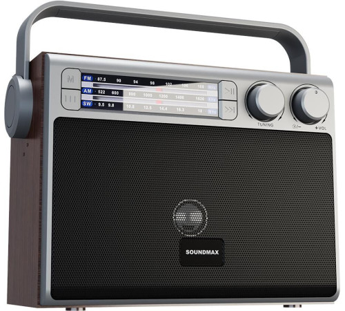 SOUNDMAX SM-RD2122UB тёмное дерево