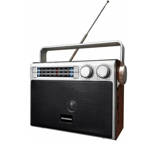 SOUNDMAX SM-RD2122UB тёмное дерево