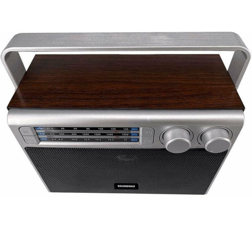 SOUNDMAX SM-RD2122UB тёмное дерево