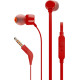 JBL T110 - красный (JBLT110RED)