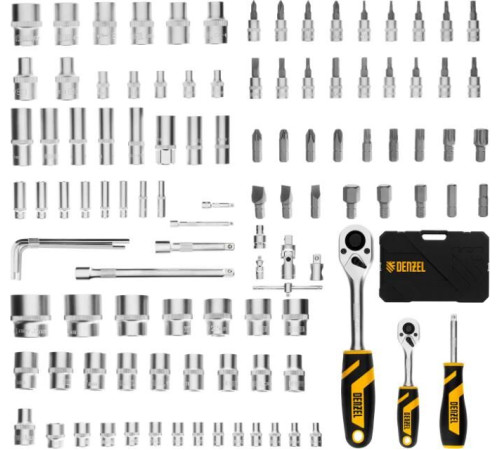 DENZEL Набор инструментов, 1/2