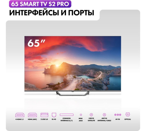 HAIER 65 S2 Pro SMART TV Google 4K UHD