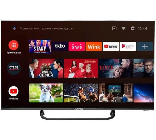 NOVIS NTV-H3230TS HD SMART TV Android Безрамочный