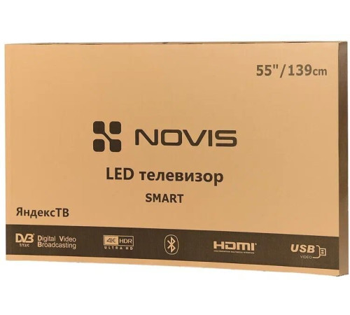 NOVIS NTV-U5530TS UHD SMART Яндекс
