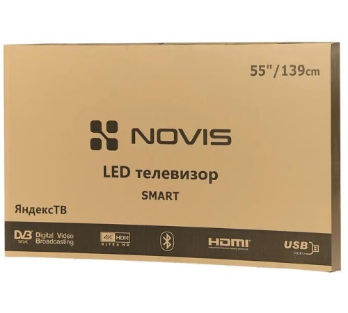 NOVIS NTV-U5530TS UHD SMART Яндекс