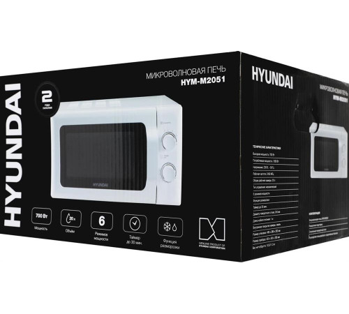 HYUNDAI HYM-M2051 белый