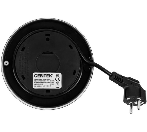 Чайник электрический CENTEK CT-0019 (1л. стекло/пластик)