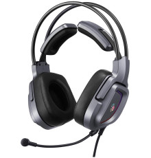 A4TECH Наушники с микрофоном Bloody G575 серый 2м мониторные USB оголовье (G575 USB/ GREY)