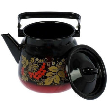 СИБИРСКИЕ ТОВАРЫ С2716.38 ,С2716.8 эмал 3,5л с рис Красно-Черный