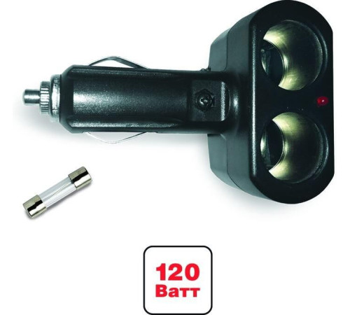 AVS CS202 прикуривателя 12/24 (на 2 выхода)