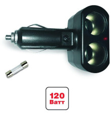 AVS CS202 прикуривателя 12/24 (на 2 выхода)