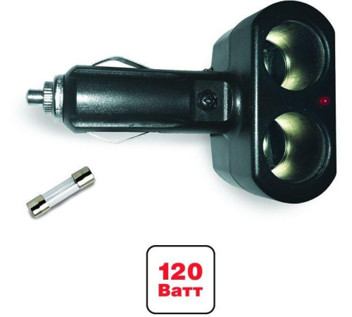 AVS CS202 прикуривателя 12/24 (на 2 выхода)