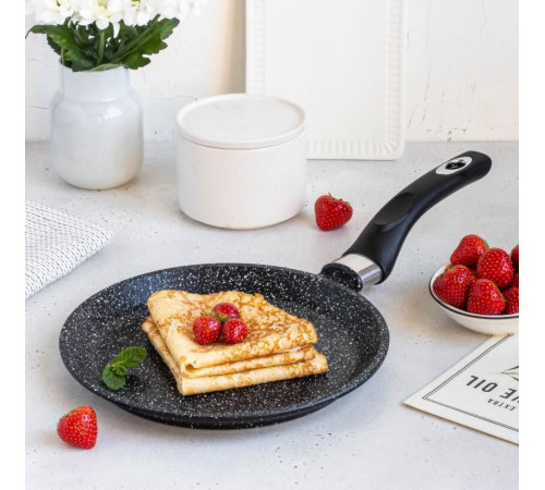 ТРАДИЦИЯ ТГП6221И блинная а/пр литая 22см Гранит плюс