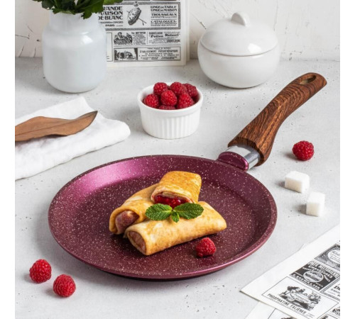 ТРАДИЦИЯ ТР6221И блинная а/пр литая 22см Рубин