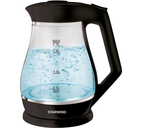 STARWIND SKS2035 1.7л. 2200Вт черный (стекло/пластик)