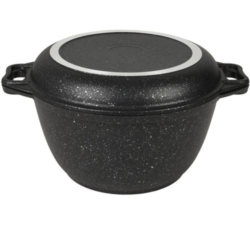 KUKMARA Кмт34а а/пр литой 3,0л кр/сковорода Темный мрамор