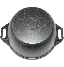 KUKMARA Кмт34а а/пр литой 3,0л кр/сковорода Темный мрамор