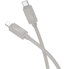 BOROFONE (6941991114861) BX109 2.4A PD 27W Type-C Lightning 8-pin 1 m серый