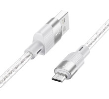 HOCO (6942007602259) X99m 2.4A USB-microUSB 1 m серый