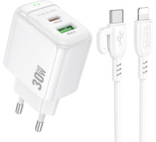 BOROFONE (6941991113888) BAS45Aai 2USB 3.0A PD 30W QC3.0