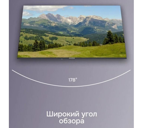 Телевизор POLARLINE 55PQ71STC-SM UHD SMART TV Android безрамочный