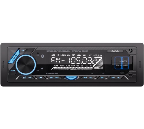 AURA FIREBALL-302BT USB/SD ресивер