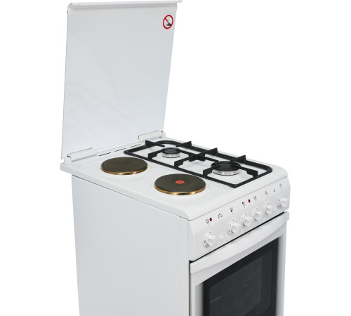DE LUXE Комбинированная плита 506022.05гэ(кр)чр 030