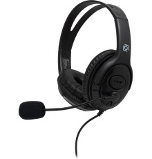 OKLICK Наушники с микрофоном Оклик HS-M400 черный 1.8м накладные оголовье (1532019)