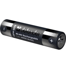DEFENDER (56501) HR03-2BL 600 mAh ААА, Ni-MH, блистер, 2 шт