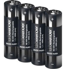DEFENDER (56512) HR6-2BL 2600 mAh АА, Ni-MH, блистер, 2 шт
