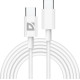 DEFENDER (87537) USB кабель F182 TypeC-TypeC 2м, белый