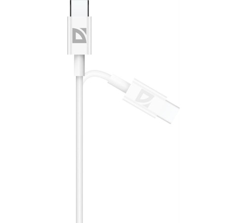 DEFENDER (87538) USB кабель F182 TypeC-TypeC 2м, белый
