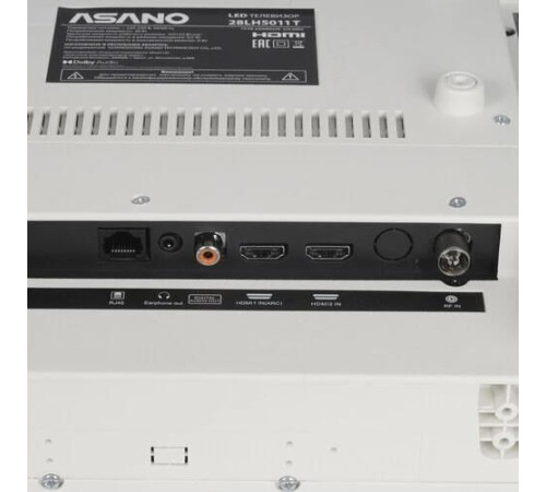 ASANO 28LH5011T HD SMART TV Салют белый