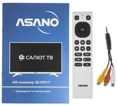 ASANO 28LH5011T HD SMART TV Салют белый