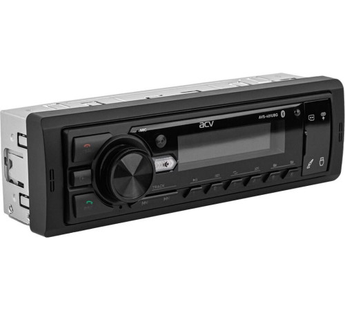 ACV AVS-401UBG (1din/База 36мм/зеленая/Bluetooth/USB/TYPE-C/AUX/SD/FM/4*50)