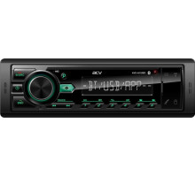 ACV AVS-401UBG (1din/База 36мм/зеленая/Bluetooth/USB/TYPE-C/AUX/SD/FM/4*50)